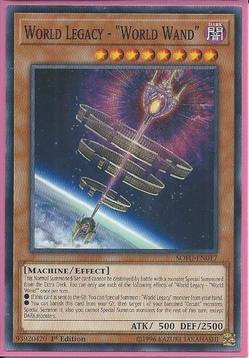 SOFU-EN017 World Legacy – “World Wand” – Common