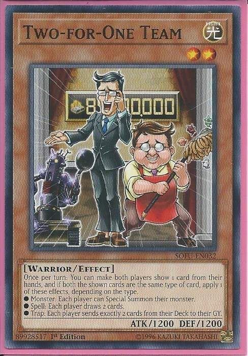 SOFU-EN032 Two-For-One Team – Common