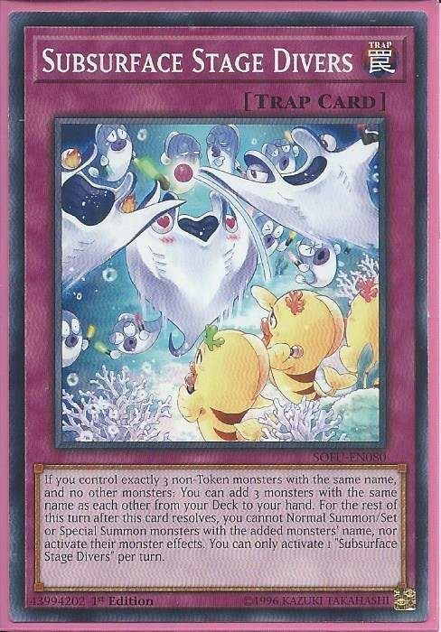 SOFU-EN080 Subsurface Stage Divers – Common