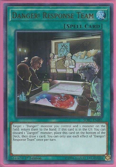 SOFU-EN086 Danger! Response Team – Ultra Rare