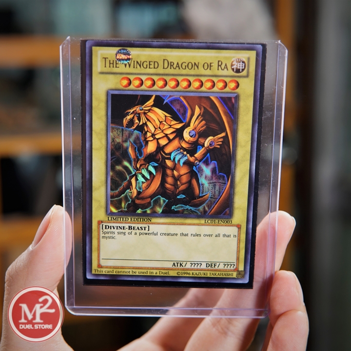 LC01-EN003 - The Winged Dragon of Ra - Ultra Rare - Vị thần Ai Cập Thần Ra - Không kèm loader