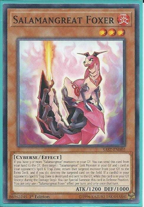 SAST-EN005 Salamangreat Foxer – Common