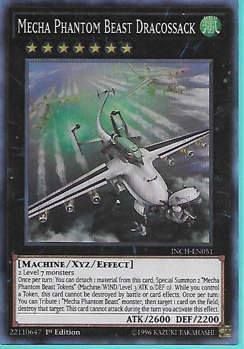 INCH-EN051 Mecha Phantom Beast Dracossack – Super Rare