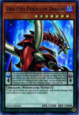 DUPO-EN105 Odd-Eyes Pendulum Dragon Ultra Rare |