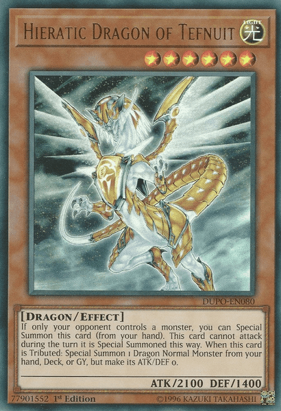 DUPO-EN080 Hieratic Dragon of Tefnuit Ultra Rare