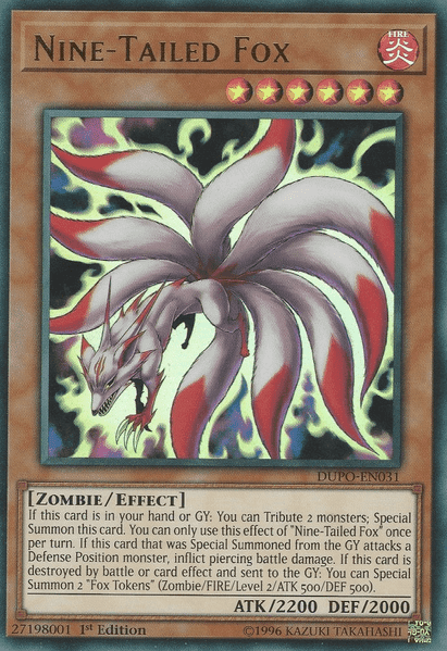 DUPO-EN031 Nine-Tailed Fox Ultra Rare
