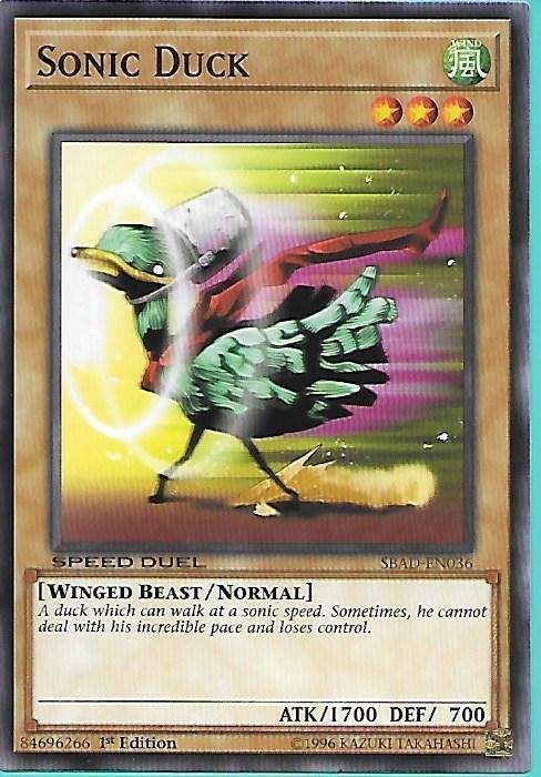 SBAD-EN036 Sonic Duck – Common