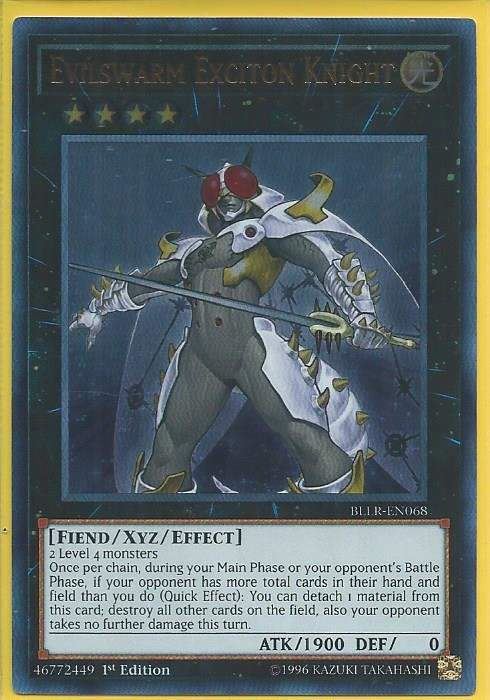 BLLR-EN068 Evilswarm Exciton Knight - Ultra Rare