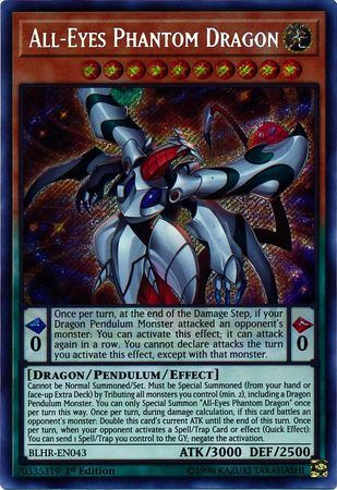 BLHR-EN043 All – Eyes Phantom Dragon-Secret Rare