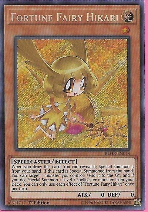 kduy BLHR-EN014 Fortune Fairy Hikari-Secret Rare