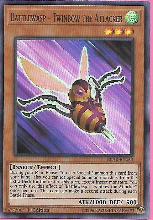 BLHR-EN034 Battlewasp – Twinbow The Attacker-Ultra Rare