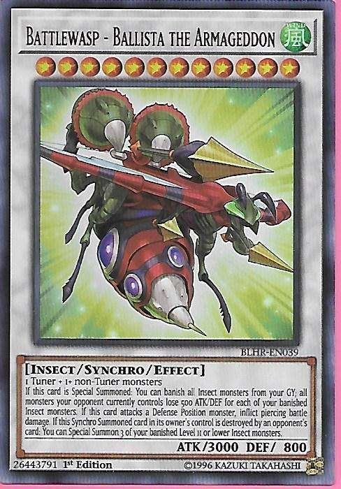 BLHR-EN039 Battlewasp – Ballista The Armageddon-Ultra Rare