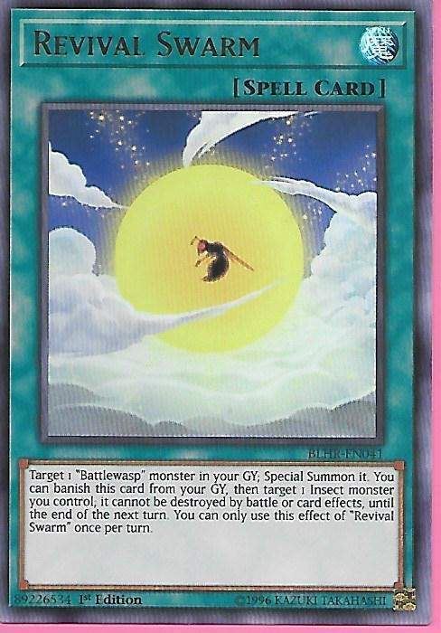 BLHR-EN041 Revival Swarm-Ultra Rare