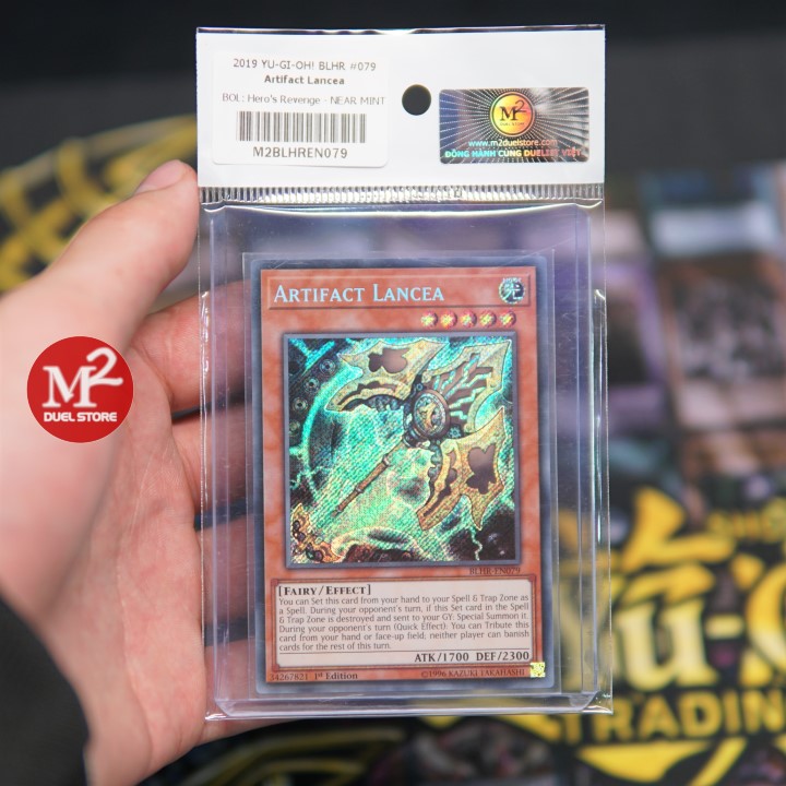BLHR-EN079 Artifact Lancea-Secret Rare - Bảo quản theo tiêu chuẩn M2SCCQ