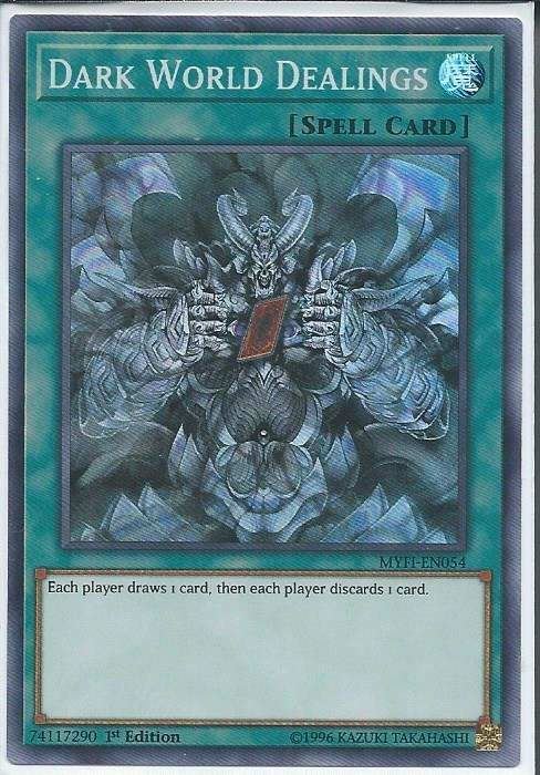 MYFI-EN054 Dark World Dealings – Super Rare