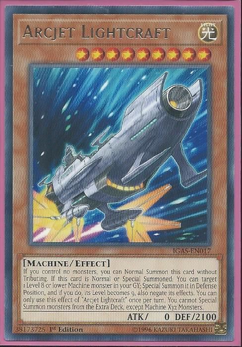 IGAS-EN017 Arcjet Lightcraft – Rare