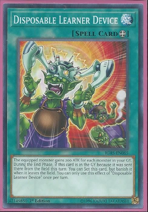 IGAS-EN065 Disposable Learner Device – Common