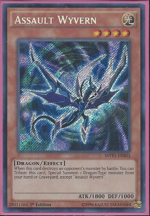 MVP1-ENS03 Assault Wyvern – Secret Rare