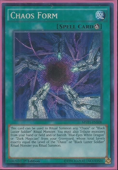 MVP1-ENS08 Chaos Form – Secret Rare