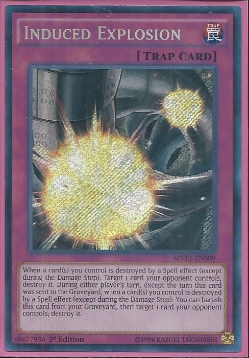 MVP1-ENS09 Induced Explosion – Secret Rare