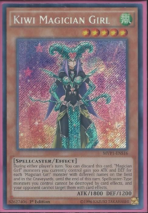 MVP1-ENS16 Kiwi Magician Girl – Secret Rare