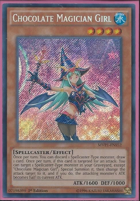 MVP1-ENS52 Chocolate Magician Girl – Secret Rare