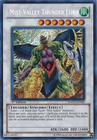 kduy HA02-EN060 - Mist Valley Thunder Lord - Secret Rare