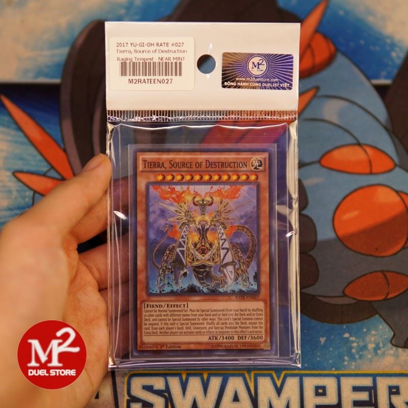 MG5S RATE-EN027 - Tierra, Source of Destruction - Super Rare - Bảo quản theo tiêu chuẩn M2SCCQ