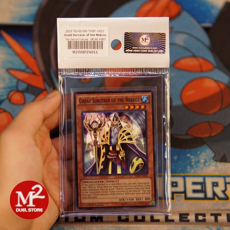 MG5S THSF-EN011 - Great Sorcerer of the Nekroz - Super Rare - Bảo quản theo tiêu chuẩn M2SCCQ