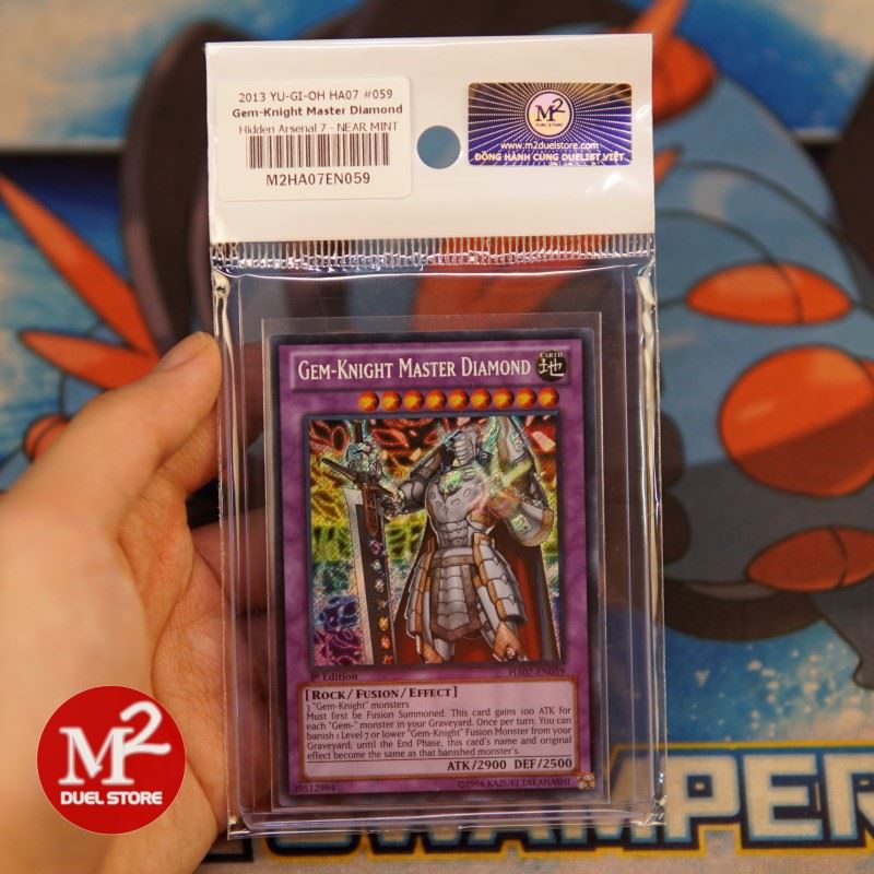 MG5S HA07-EN059 - Gem-Knight Master Diamond - Secret Rare - Bảo quản theo tiêu chuẩn M2SCCQ