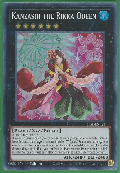 SESL-EN021 Kanzashi the Rikka Queen – Super Rare