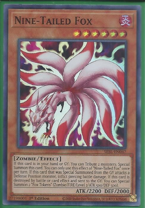 SESL-EN047 Nine-Tailed Fox – Super Rare