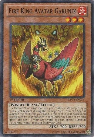 kduy LTGY-EN034 - Fire King Avatar Garunix - Common