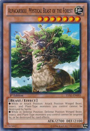 kduy LVAL-EN095 Alpacaribou, Mystical Beast of the Forest - Common