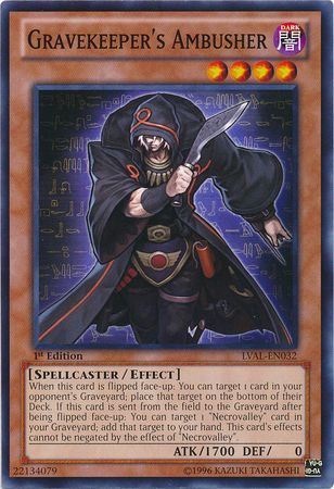 kduy LVAL-EN032 Gravekeeper's Ambusher - Common
