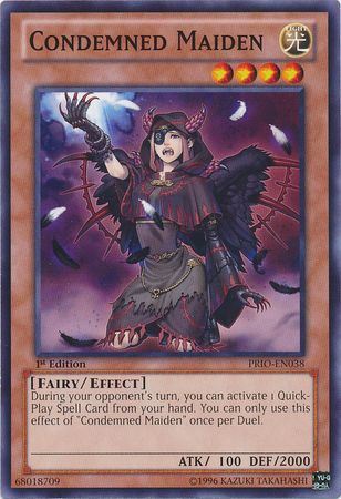 kduy PRIO-EN038 Condemned Maiden - Common