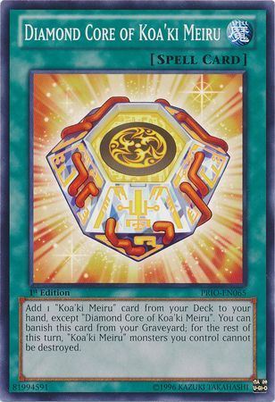 kduy PRIO-EN065 Diamond Core of Koa'ki Meiru - Common
