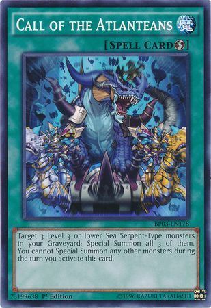 kduy BP03-EN178 Call of the Atlanteans - Common