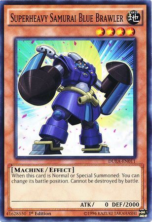 kduy DUEA-EN011 Superheavy Samurai Blue Brawler - Common