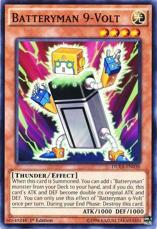 kduy DUEA-EN038 Batteryman 9-Volt - Common