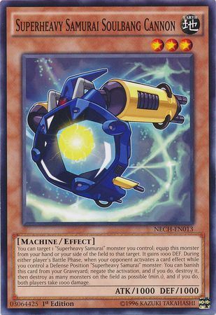 kduy NECH-EN013 Superheavy Samurai Soulbang Cannon - Common