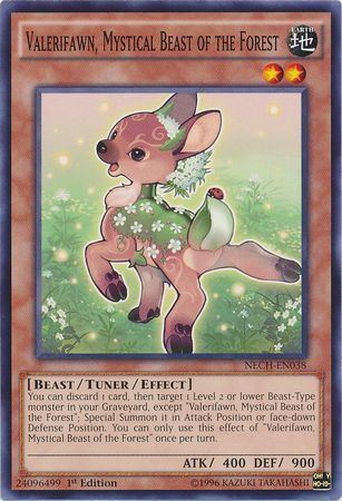 kduy NECH-EN038 Valerifawn, Mystical Beast of the Forest - Common