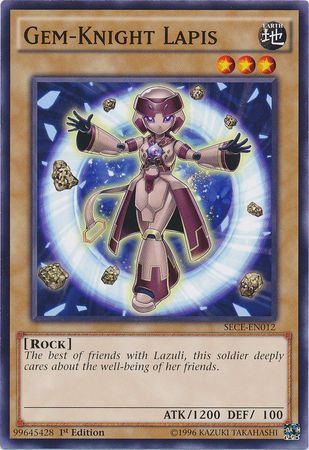 kduy SECE-EN012 Gem-Knight Lapis - Common