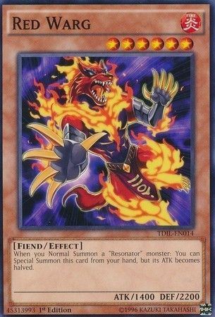 kduy TDIL-EN014 Red Warg - Common