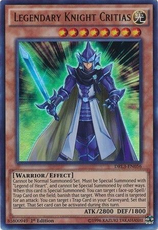 kduy DRL3-EN056 Legendary Knight Critias - Ultra Rare