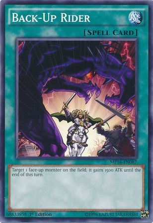 kduy MP16-EN087 Back-Up Rider - Common