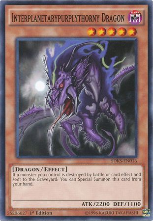 kduy SDKS-EN016 Interplanetarypurplythorny Dragon - Common