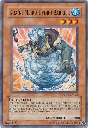 kduy ANPR-EN022 Koa'ki Meiru Hydro Barrier - Common