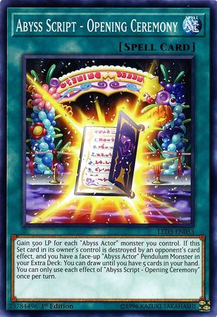 kduy LED3-EN053 Abyss Script - Opening Ceremony - Common