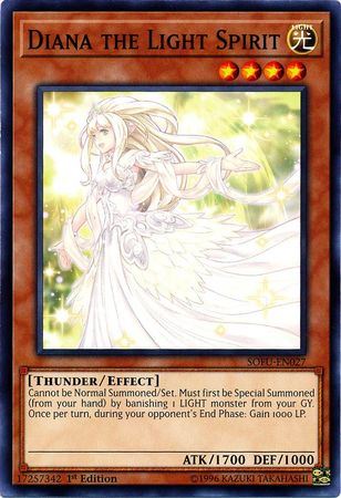 kduy SOFU-EN027 Diana the Light Spirit - Common
